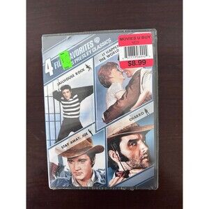 Elvis Presley Classics 4 Film Favorites DVD Box Set NEW Sealed Jailhouse Rock